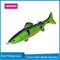 Free Shipping 3 Sections Fishing Lures Wobblers Minnow Swimbaits 3