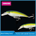 Free Shipping Hard Plastic Baits Minnow Artificial Fishing Lure 3