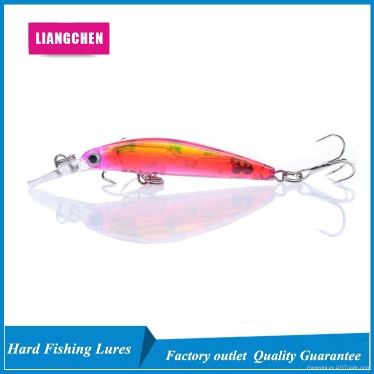 Free Shipping 3.9g 7cm Snap Bait Minnow Bait Artificial Bait Fishing Tackle 2