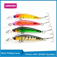 Free Shipping 3.9g 7cm Snap Bait Minnow Bait Artificial Bait Fishing Tackle