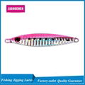 Free Shipping Metal Jigging Spoon 3D Eyes Lures 4