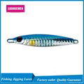 Free Shipping Metal Jigging Spoon 3D Eyes Lures 5