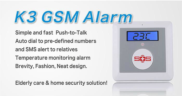 GSM Alarm GSM SOS Call GSM Emergency call system 3