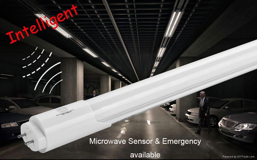 Emergency T8 LED Tube Light with Lithium Battery SMD2835 96leds 5