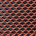 Aluminum chain link mesh curtain for