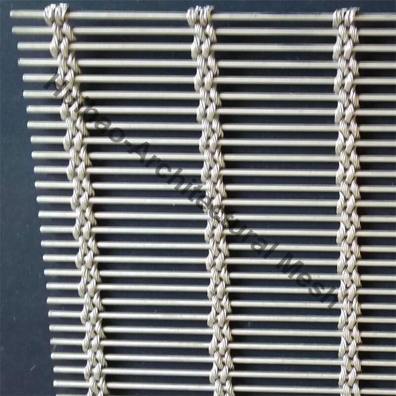 Stainless steel metal screen for interior or exterior wall decoration