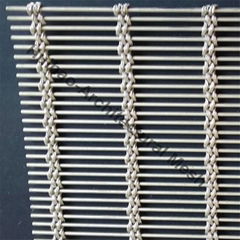 Stainless steel metal screen for interior or exterior wall decoration