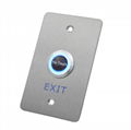 Exit touchless button switch