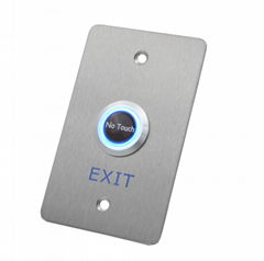 Exit touchless button switch