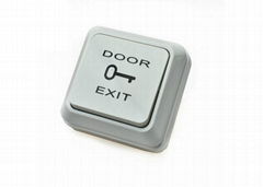 European Design Plastic Door Exit Push Button Switch Surface Mounted