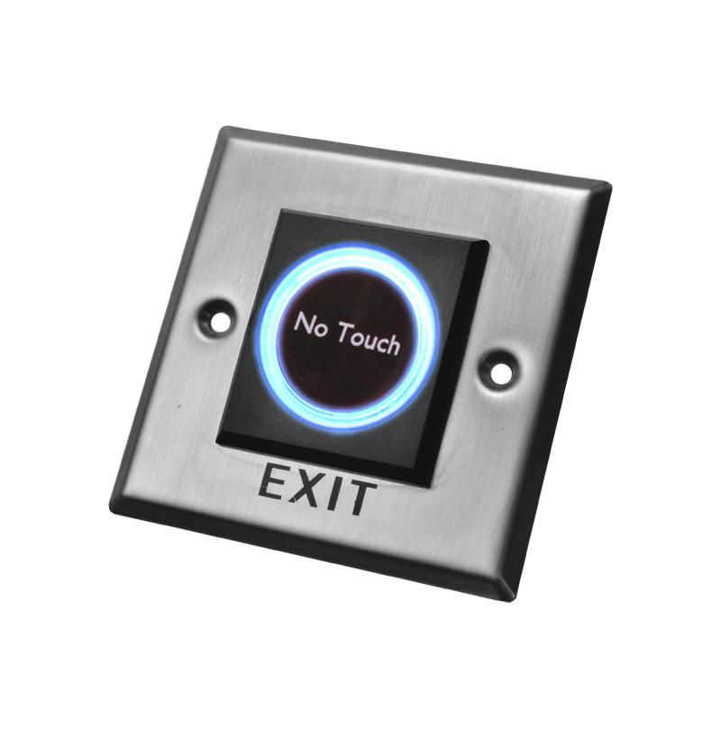 Waterproof Square touchless Exit Button With Timer