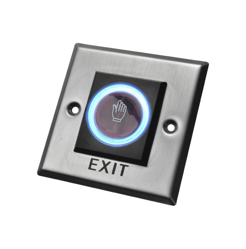 Waterproof Square touchless Exit Button With Timer 2