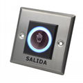 Waterproof Square touchless Exit Button With Timer 4