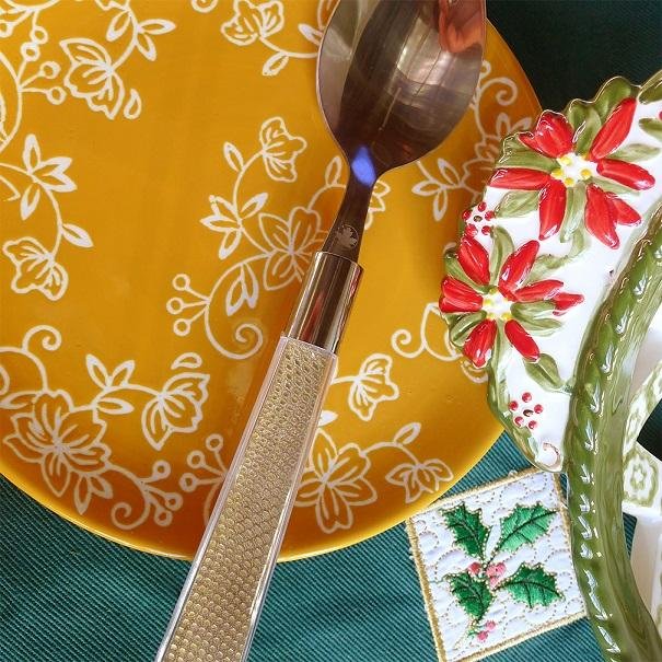 圣诞元旦不锈钢餐具 刀叉勺