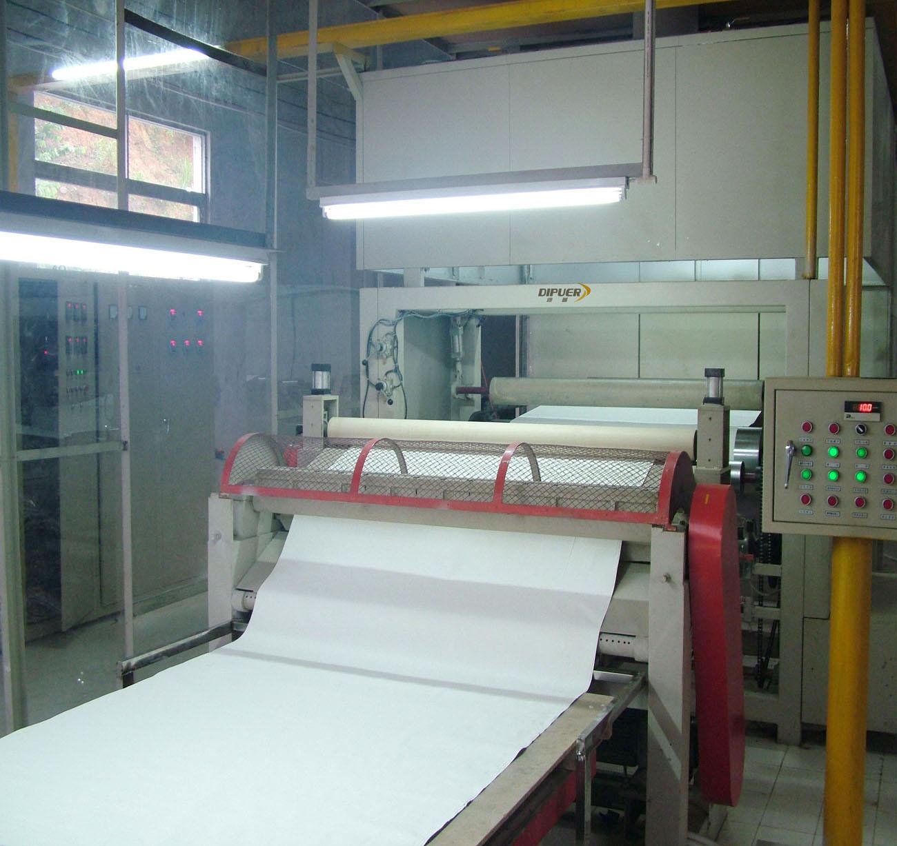 two step impregnation line for decor paper on furniture board 2