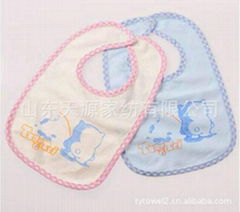 Bamboo fiber baby bib