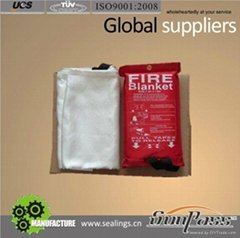 Well Handle Fiberglass Cloth Insulation Fire Fiberglass Blanket