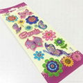 Custom Flower Puffy Stickers Newest