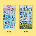 Disney Audit Factory  3D stickers pop-up diseney stickers 