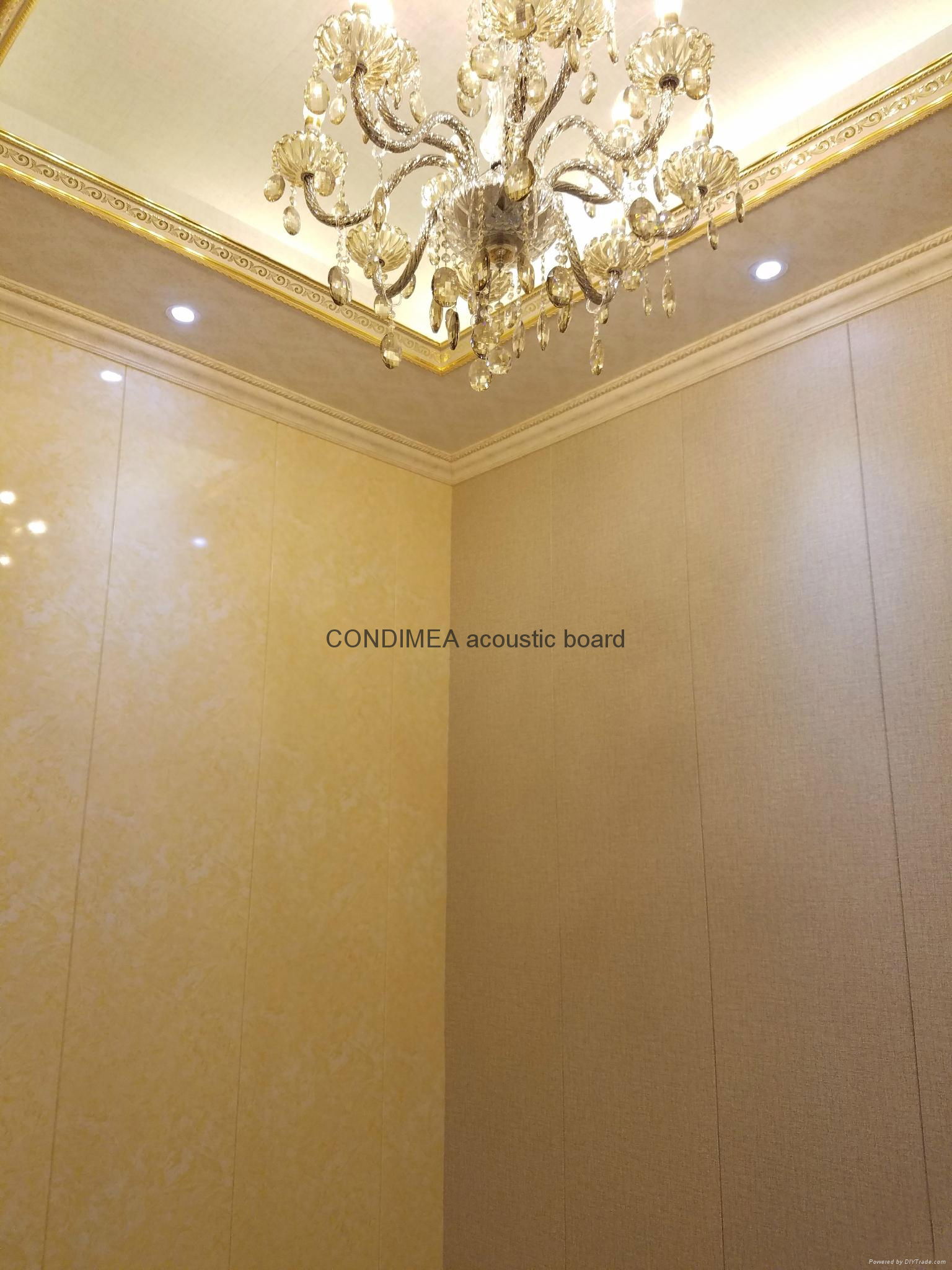 Condimea metal & PU acoustic board with sound insulation of 29dB