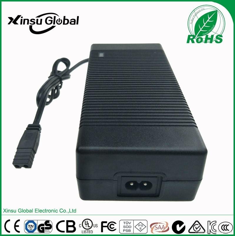 46.2V 2A 3A lithium ion battery charger with SAA UL GS certificates for golf car 2
