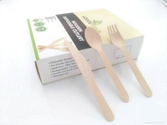 Wooden cutlery