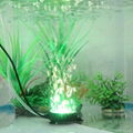 F5 LED Round Air Bubble Lights With Airston For Fish Tanks 4