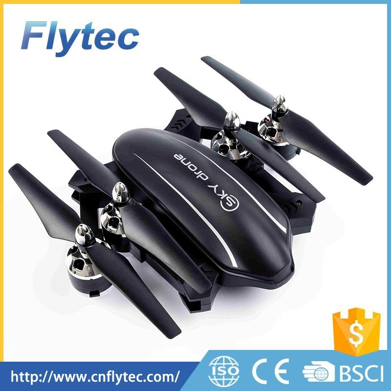 Flytec T22 2.4G 4CH 6-Axis Gyro Big size Foldable WIFI FPV rc Quadcopter 2