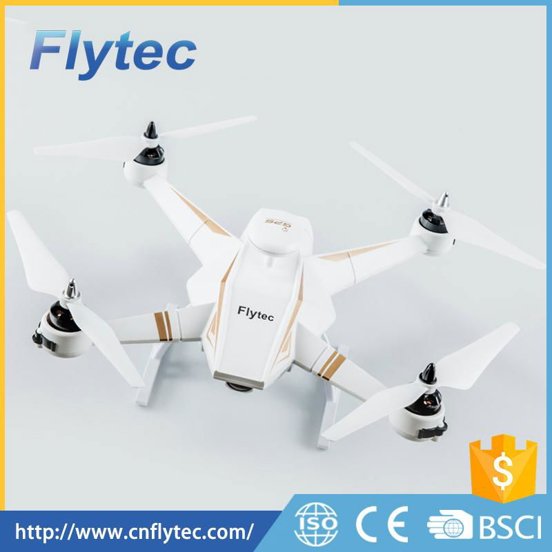 Flytec Navi T23 Brushless Double GPS 1080P HD Camera Drone 5.8G FPV Follow Me