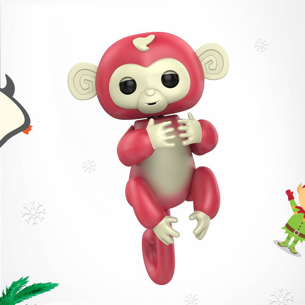 Flytec Finger Monkey Interactive Baby Monkeys Colorful Smart Toy Finger Monkeys 3