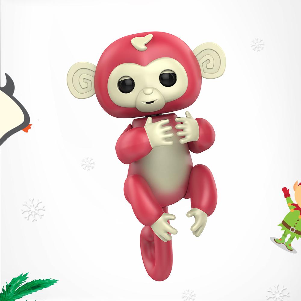 Flytec Finger Monkey Interactive Baby Monkeys Colorful Smart Toy Finger Monkeys - F2 (China