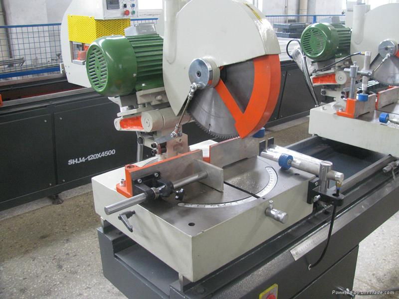 PVC Door and Window Fabrication Double-head Precision Cutting Saw  3