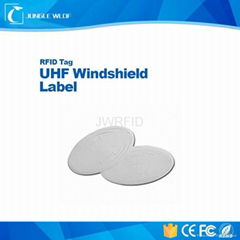 Tamper Proof Alien H3 ISO18000 Windshield Rfid Tag