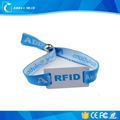 RFID Festival Woven Wristband Tag 1