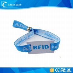 RFID Festival Woven Wristband Tag