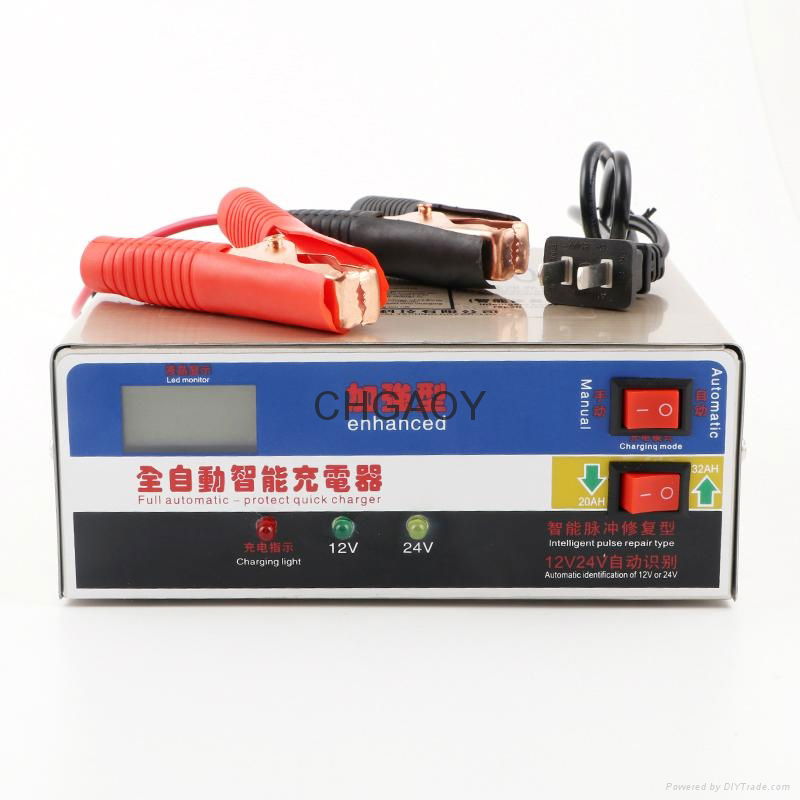 20 a12v wit can repair pulse charging type lead-acid battery charger 5