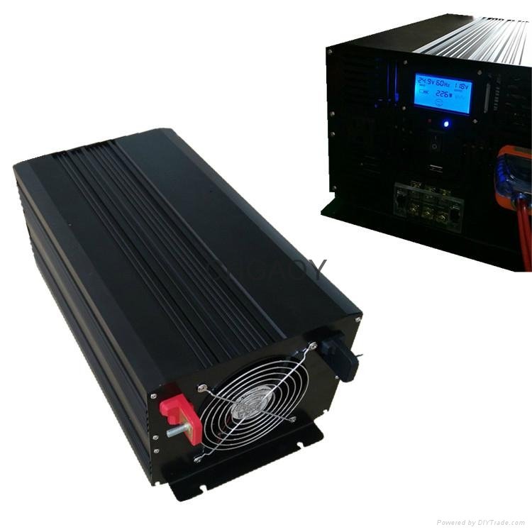 Pure wave LCD display 2000W inverter can bring air conditioning refrigerator 4
