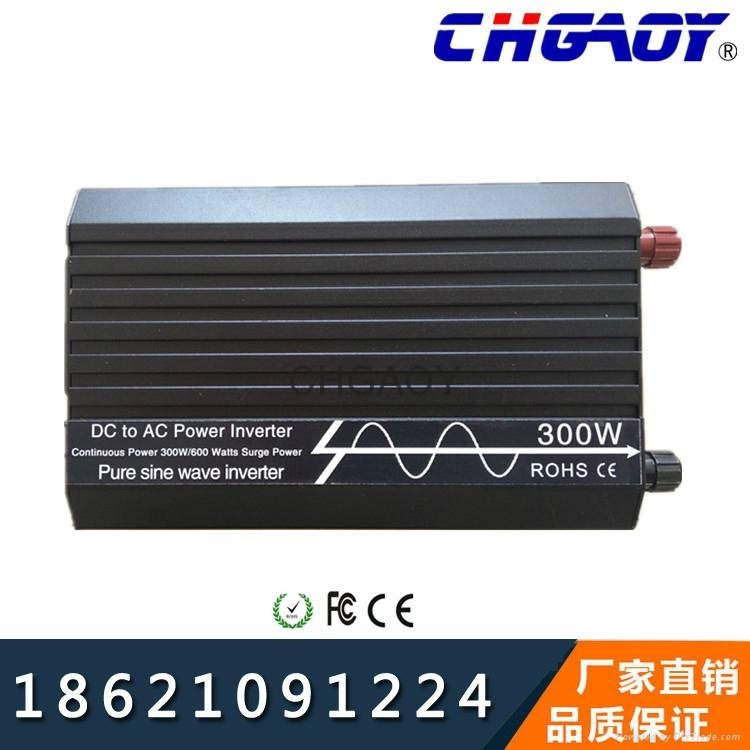 Shanghai gao yu 300W pure sine wave vehicle power supply off-grid inverter 2