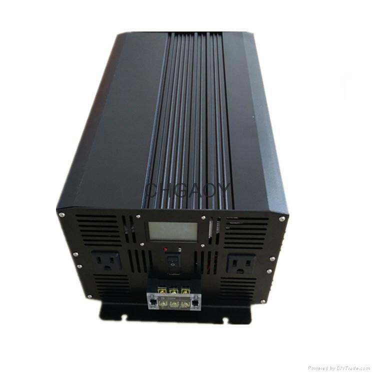 Wall-mounted high frequency pure sine wave inverter 12v/24v/48v/72v6000w inverte 4