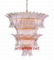 Designer Fine mouth blown  Art  Glass Chandelier  Fine art lamps  FD-8055-11 1