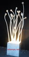 Blown Art Glass Floor Lamp Free Moving Base Blown Glass Floor Lamp