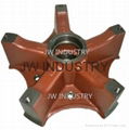 Spider hub five ribs blades for American