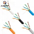 Network 25AWG Bare Copper 4Pairs Indoor Cat5e UTP Lan Ethernet Cable Guangdong 3