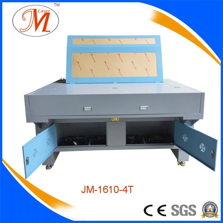 4-Heads Laser Cutting&Engraving Machine with High-Power Laser Tubes (JM-1610-4T) 2