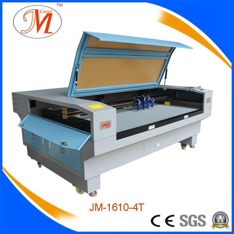 4-Heads Laser Cutting&Engraving Machine with High-Power Laser Tubes (JM-1610-4T) 4