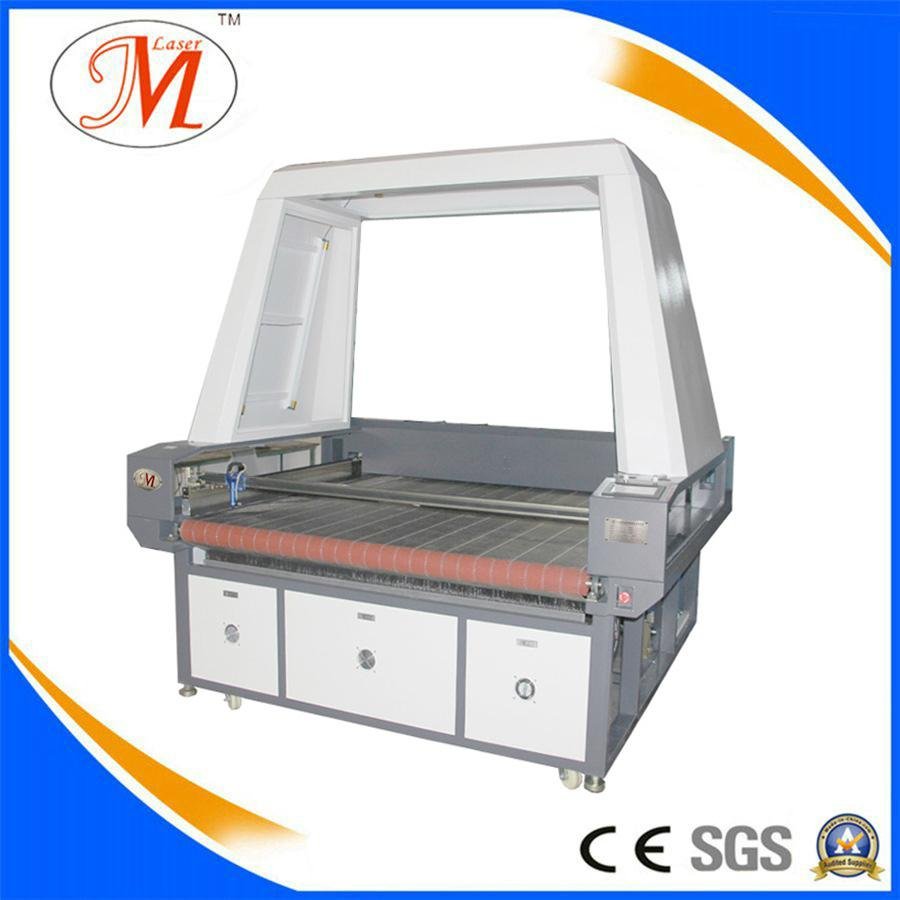 Panoramic Camera Laser Cutter with Simple Auto Feeding Shelf (JM-1814H-P)