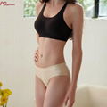 New products ice silk cool underwear plain panties 3