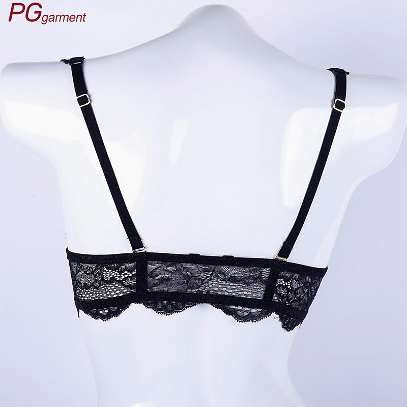 women embroidered front closure underwire hot sexy girls bra photos lace bra and 4