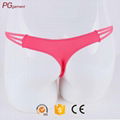 Hot selling Sexy Women Fancy G string Transparent  panty Lace Lingerie Thong  Se 3