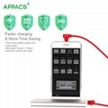 APPACS right angle micro usb cable fast charging data cable for android phones 3